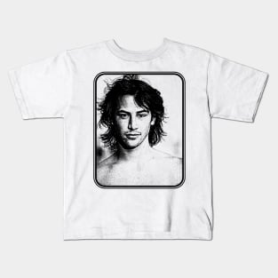 Young Keanu Reeves Kids T-Shirt